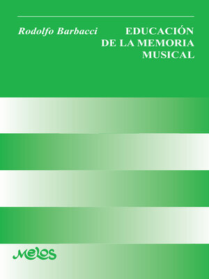 cover image of Educación de la memoria musical